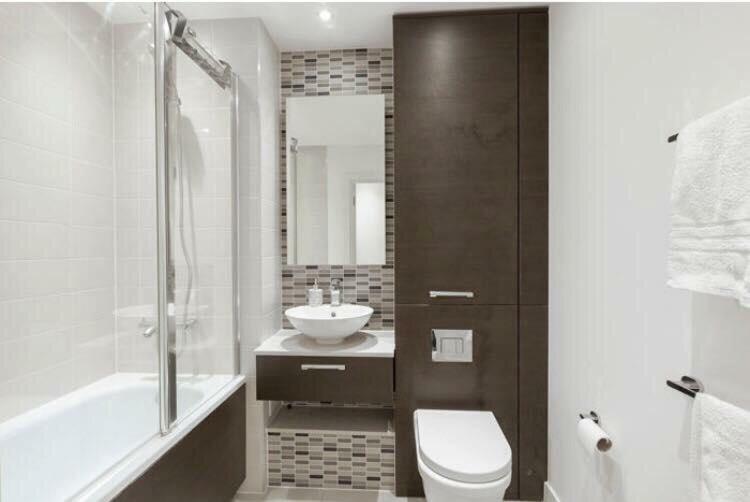Room With Private Bathroom In A Modern Two Bedroom Two Bathroom Flat London Exteriör bild